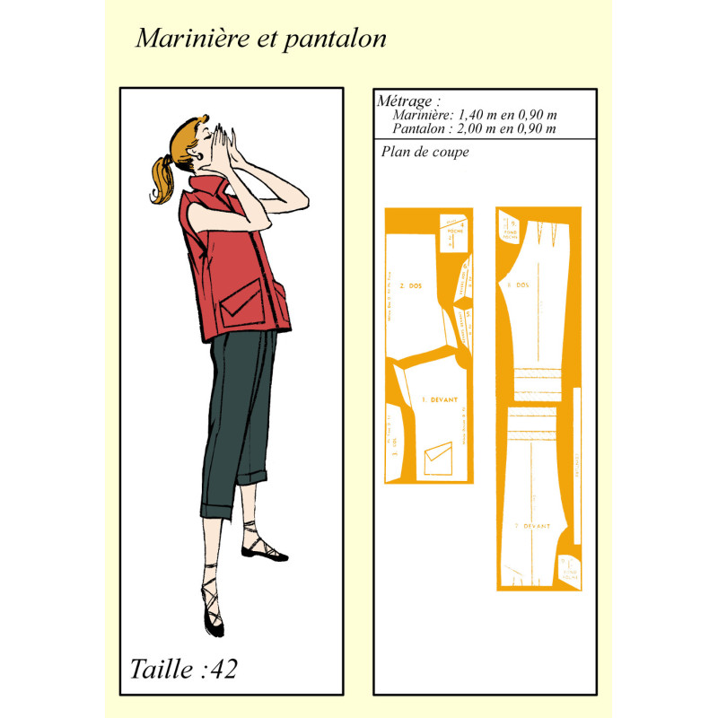 Sailor and trousers 1952