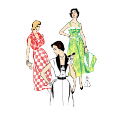 Summer dress and bolero from 1953