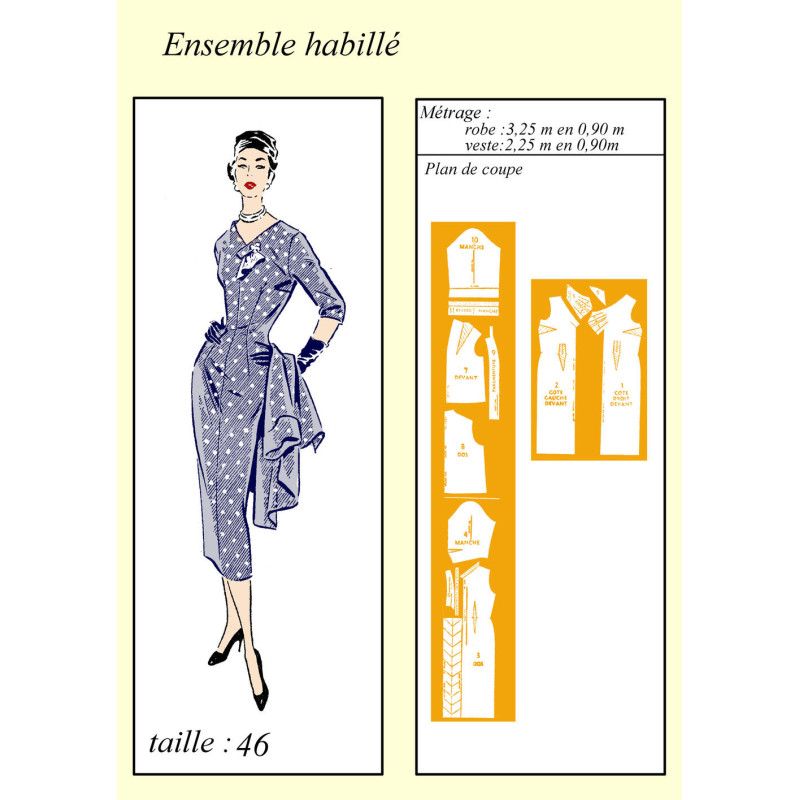Ensemble habillé 1957