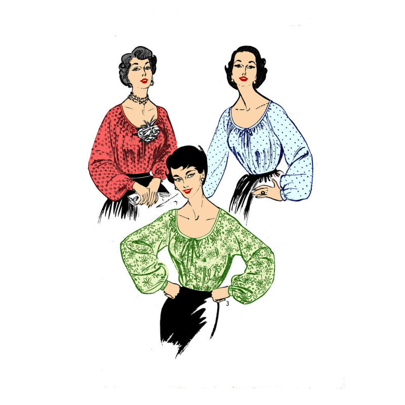 chemisier d'été 1953