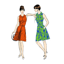 Robe dans le vent