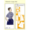 chemisier et jupe d'été 1954
